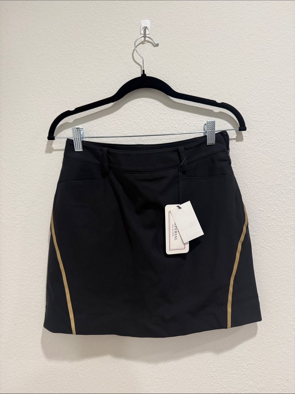 Korean Brand Imperial Black Mini Skirt with Shorts Underneath